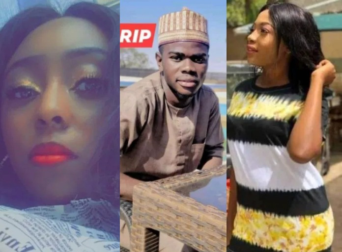 Photographs of the three abducted Greenfield University students murdered by bandits