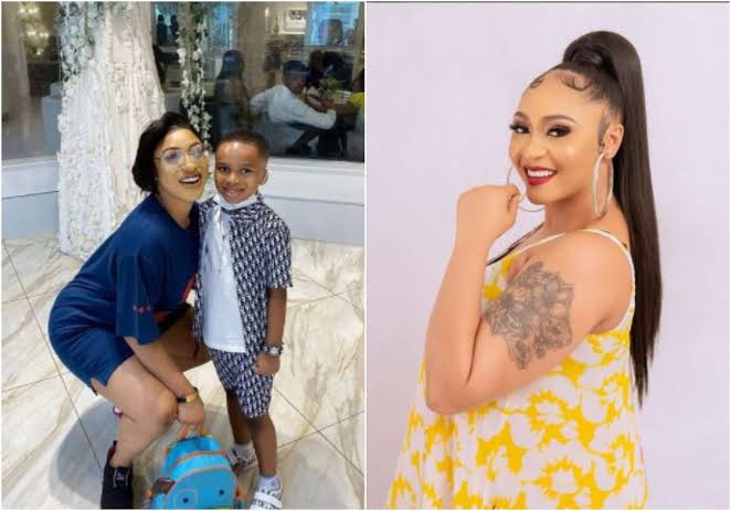 Rosy Meurer reveals her intention towards Tonto Dikeh’s Son, King Andre