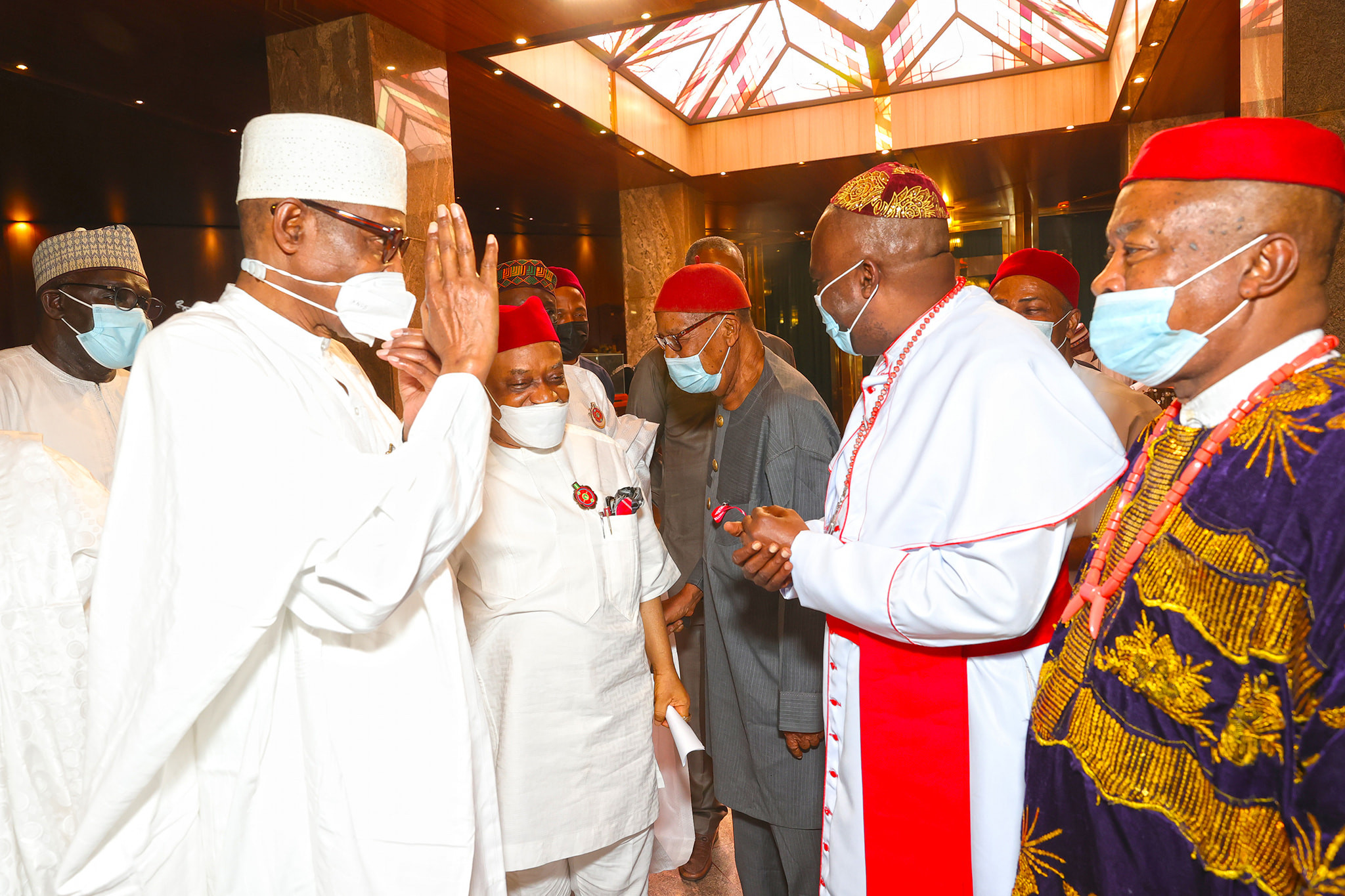 Buhari and Igbo Leaders