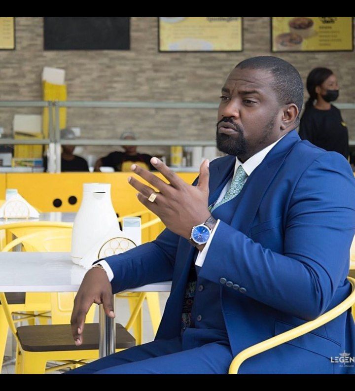 Actor John Dumelo Promise To Walk Barefoot With Ginger On His Head If Nigeria Defeats Ghana