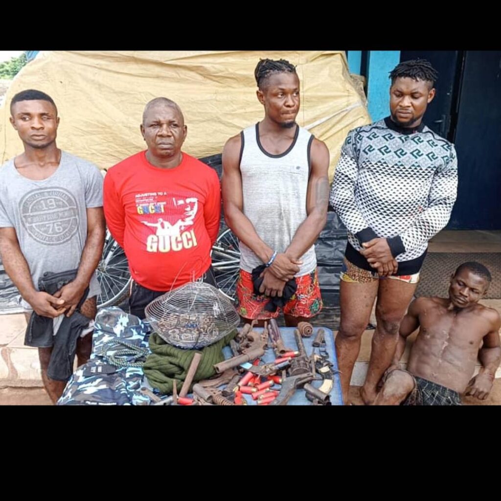 Police discover deadly shrine allegedly used by suspected ESN/IPOB Members in Imo State