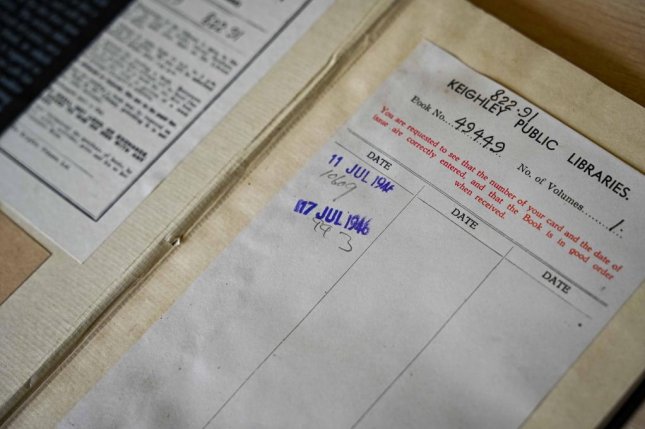 Book returned to library in England after almost 76 years