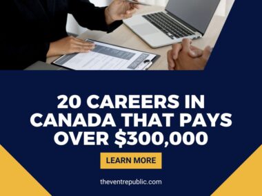 20 careers that pays over $300,000 in canada