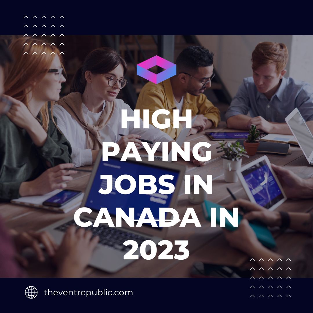 high paying jobs in canada in 2023