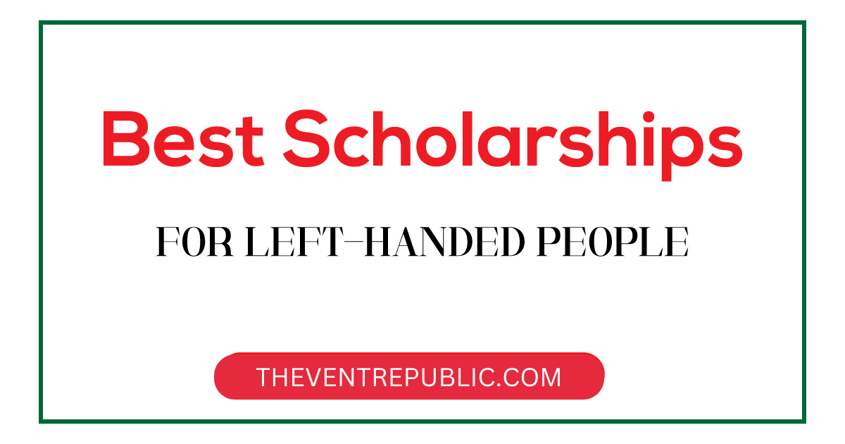 Scolarship for left handed people